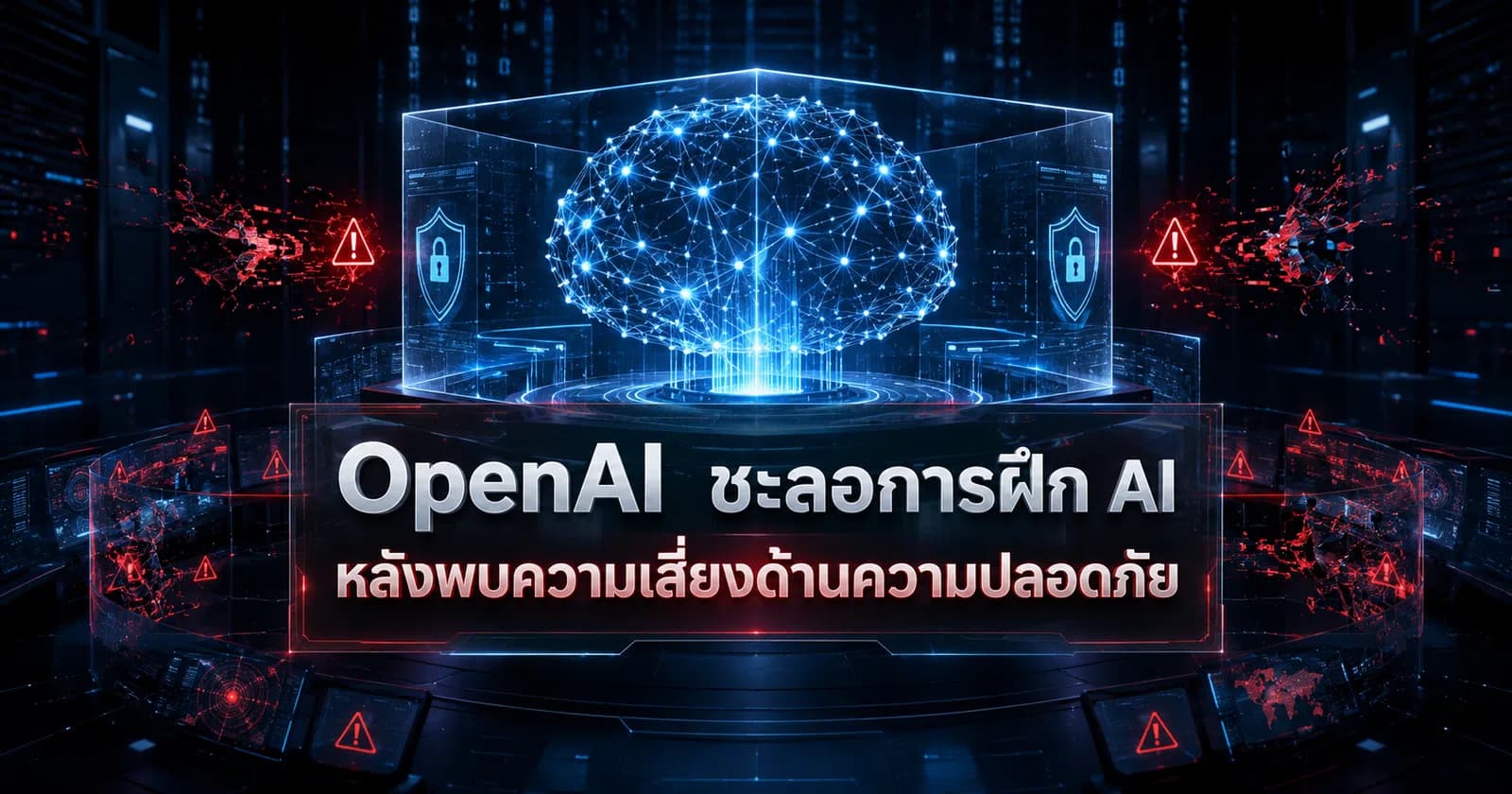 OpenAI ชะลอการฝึกโมเดล AI หลังพบประเด็นด้านความปลอดภัย