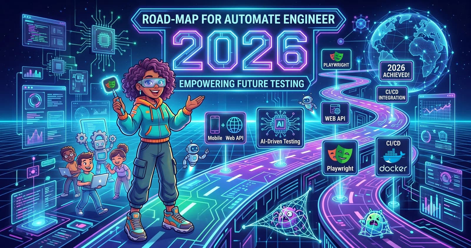 Road-Map Playwright Automation ปี 2026