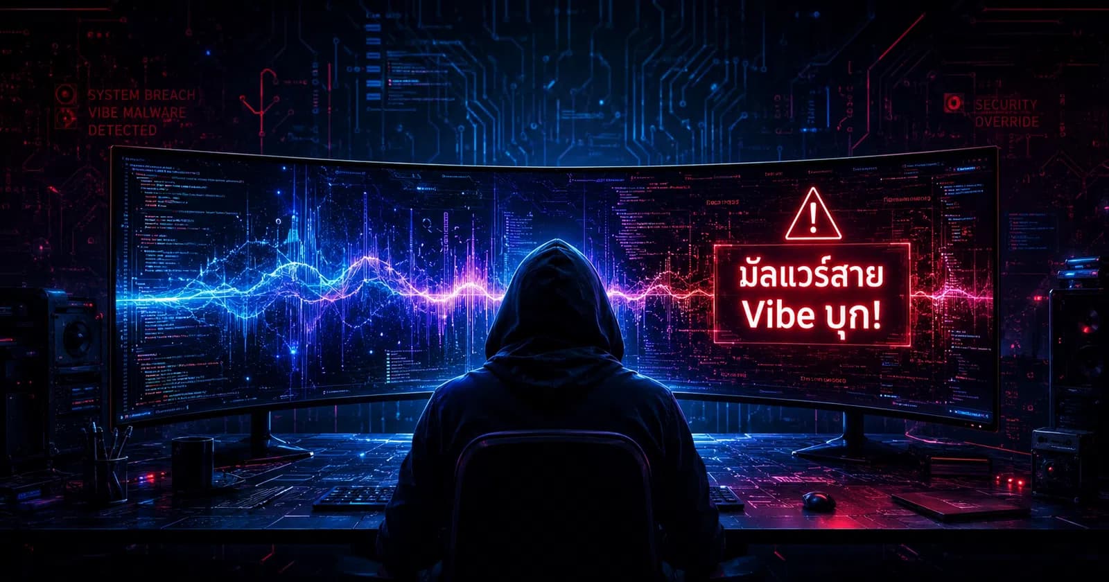 ยุคนี้แค่ Vibe ก็เขียนมัลแวร์ได้? นักวิจัยเตือนภัย มัลแวร์สาย Vibe Coding ระบาดเกลื่อนเน็ตละนะแก!